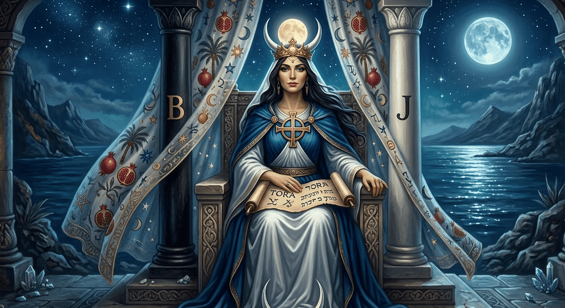 Behind the Veil: High Priestess Card is speaking
