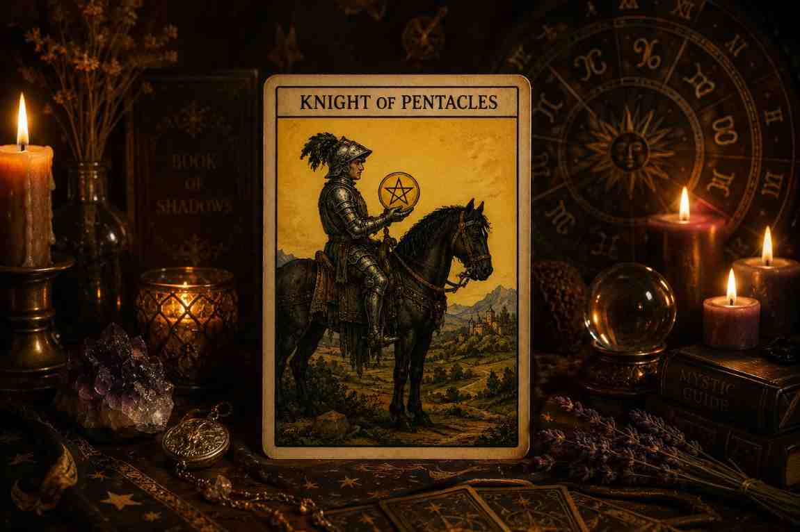 Knight of Pentacles Tarot Card Meaning: Love, Career, and Yes or No Guide
