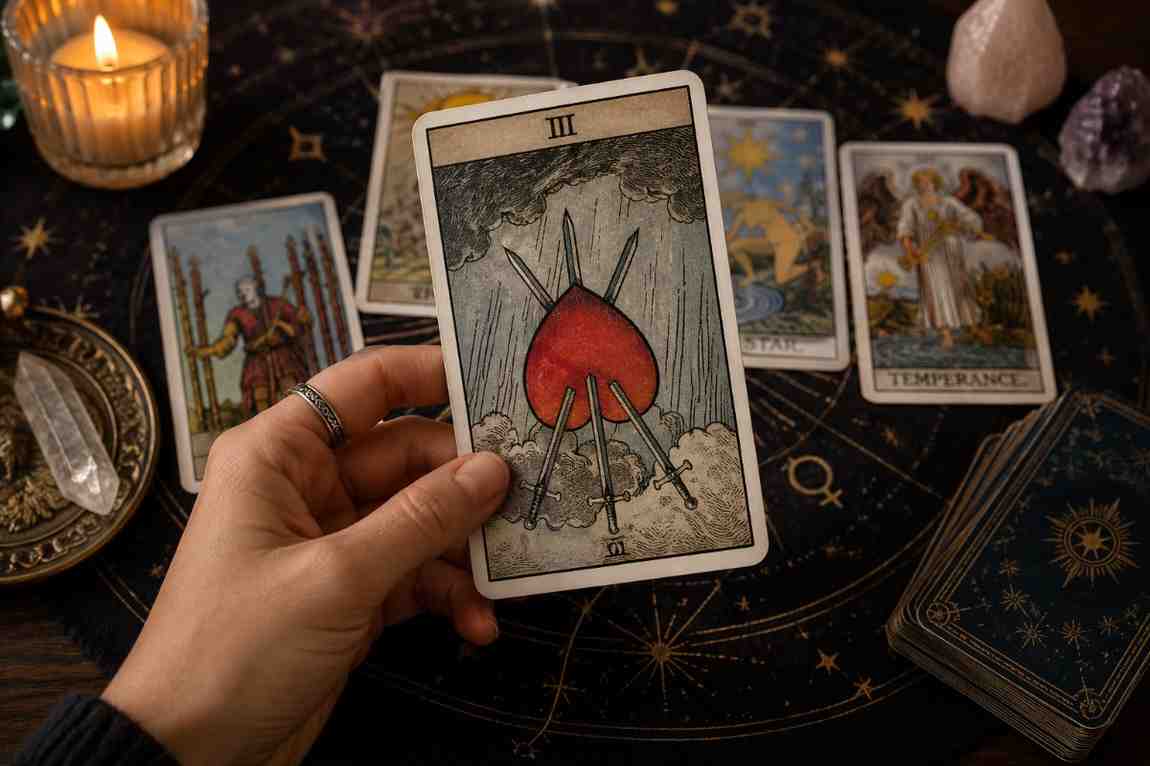 3 of Swords Reversed: Healing, Forgiveness, and Moving On