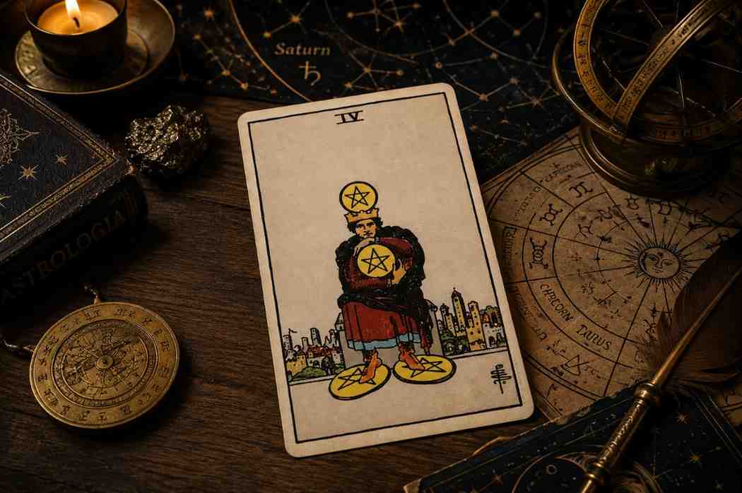 Four of Pentacles in Tarot: Stability or Control?