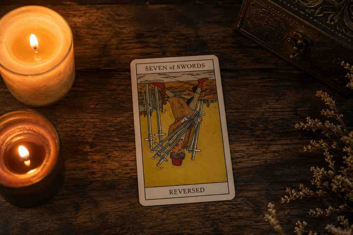 Seven of Swords Reversed: Coming Clean and Changing Your Luck 