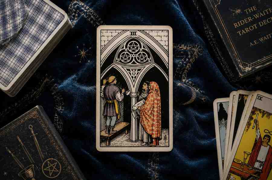 Three of Pentacles Meaning: Love, Career, and Yes or No meaning
