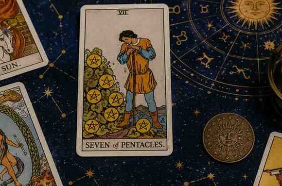 Seven of Pentacles Tarot Card: Interpretations and Symbolism