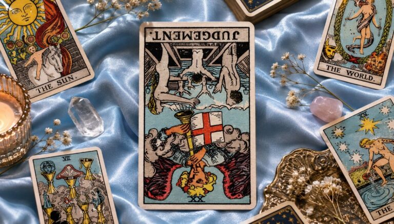 Judgement Tarot Reversed: Meaning in Love, Career, Money, and More