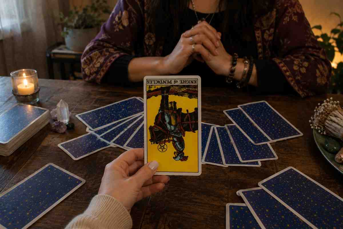 Knight of Pentacles Reversed: What This Card Is Really Telling You