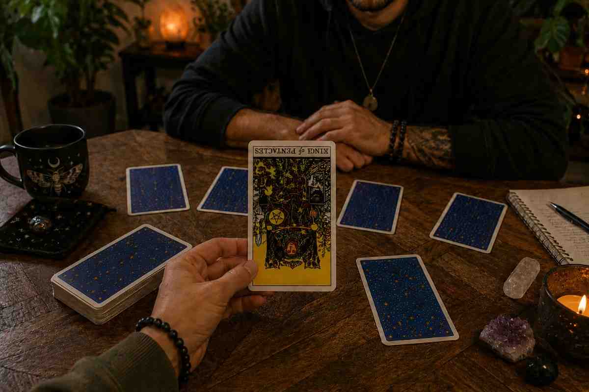 King of Pentacles Reversed Tarot Card Meaning