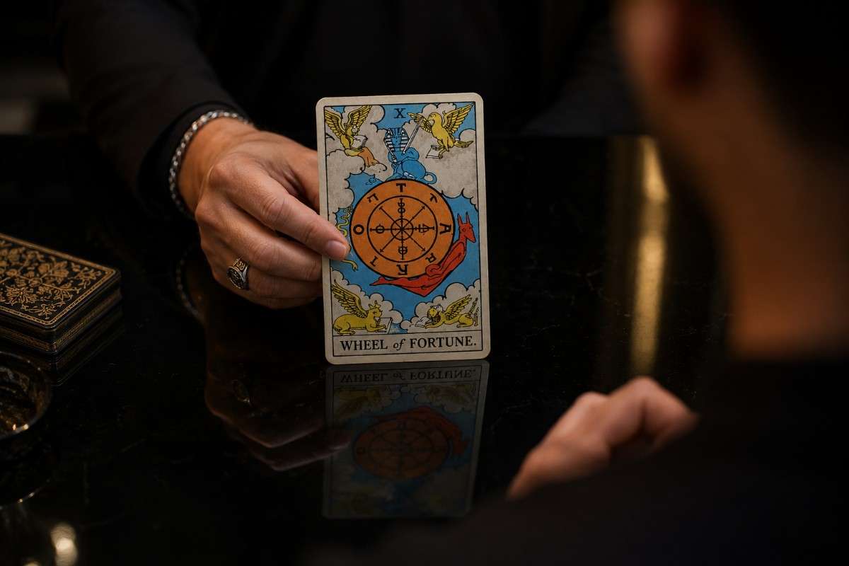 Wheel of Fortune Tarot Card Meanings, Combinations & Positions