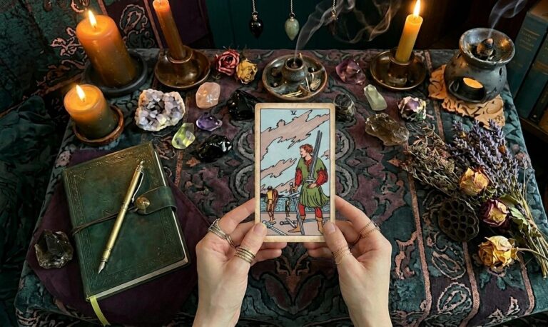 5 of Swords Meaning: Upright & Reversed