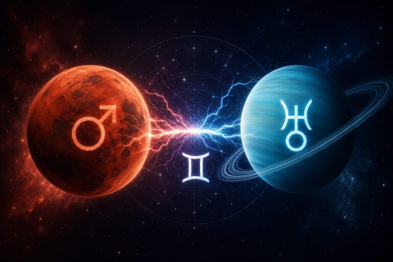Mars Conjunct Uranus in Gemini: July 2026’s Electric Transit