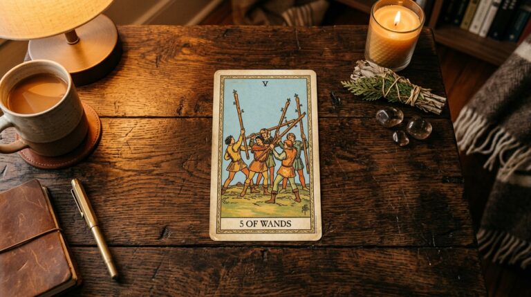 Five of Wands Meaning: Upright & Reversed