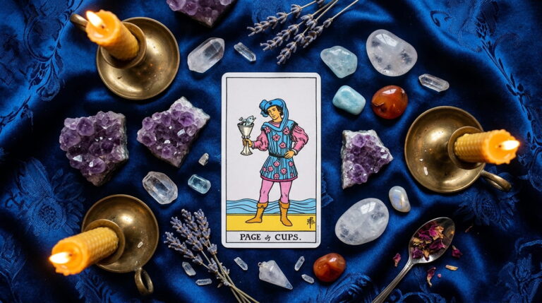 Page of Cups Meaning: Upright & Reversed