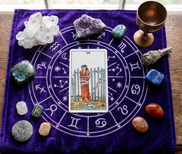 Eight of Swords Meaning: Upright & Reversed