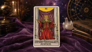 The Justice Tarot Card