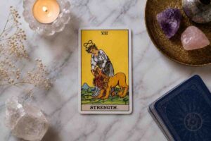 the strength tarot card