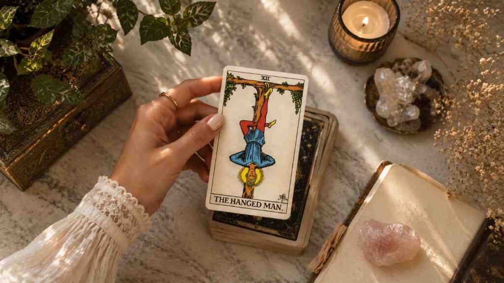 the hanged man (upright)