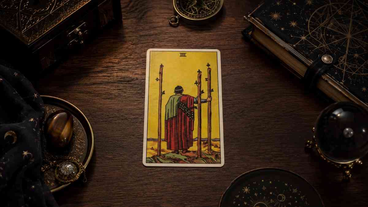 3 of Wands Upright Tarot Card Meaning & Guide