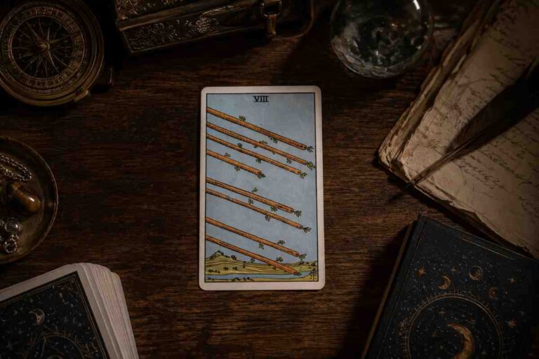 Eight of Wands Tarot Card: Fast Changes and Forward Movement