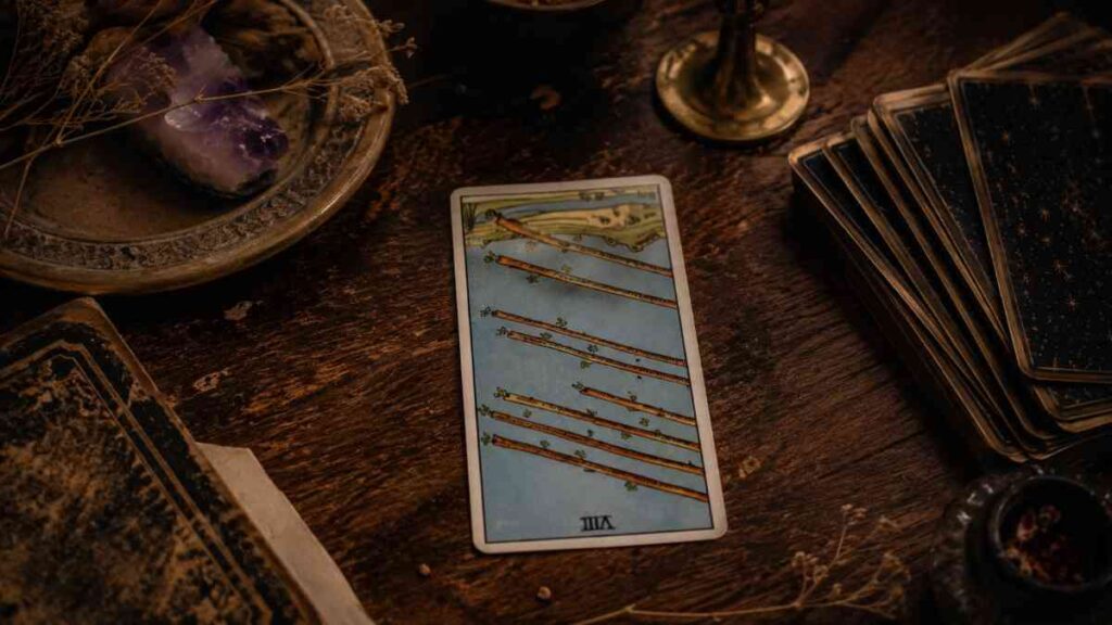 Eight of Wands (Reversed)