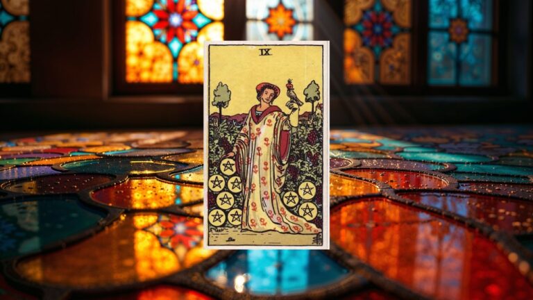 9 of Pentacles Meaning: Upright and Reversed