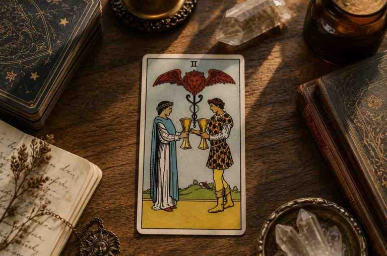 Two of Cups Tarot Card: When Two Hearts Meet Halfway
