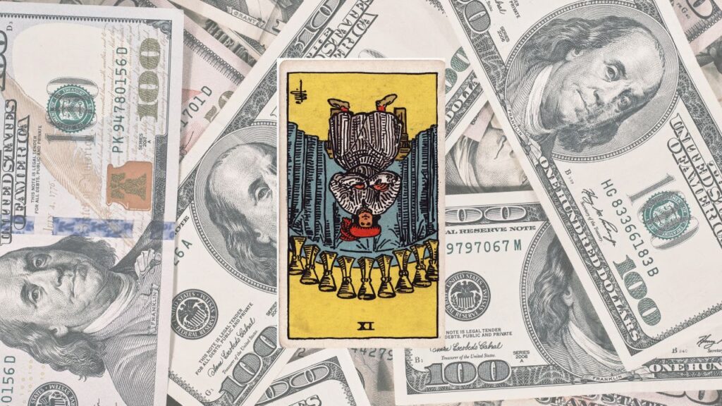 9 of cups reversed meaning