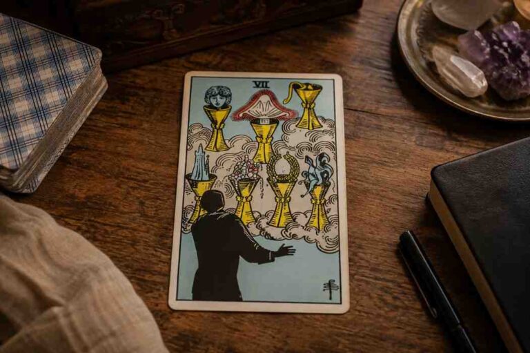 Seven of Cups Tarot Card: Reality or Dream?