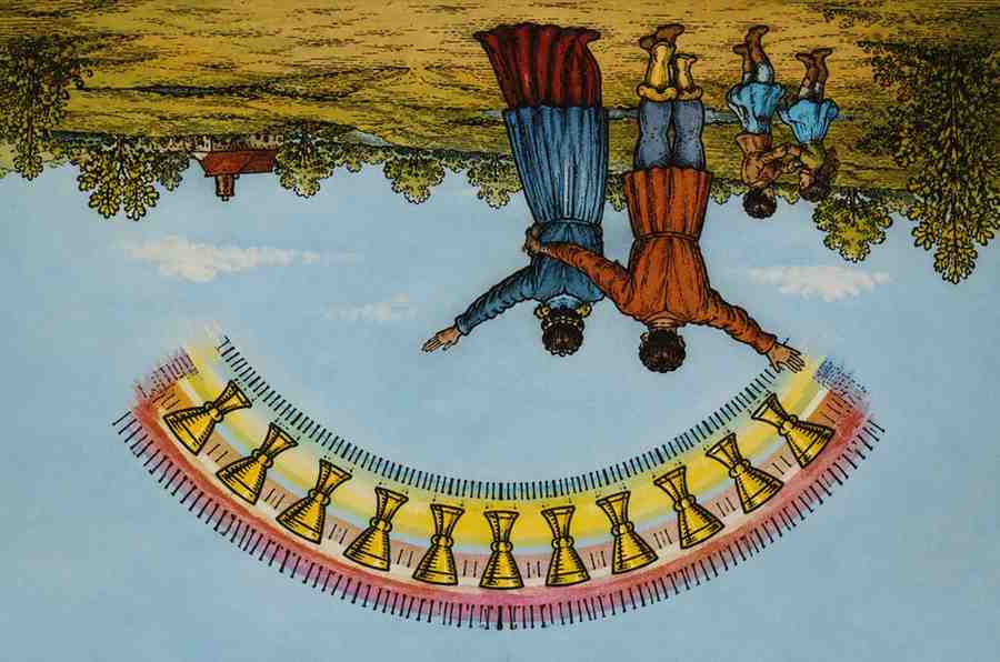 Ten of Cups in reversed